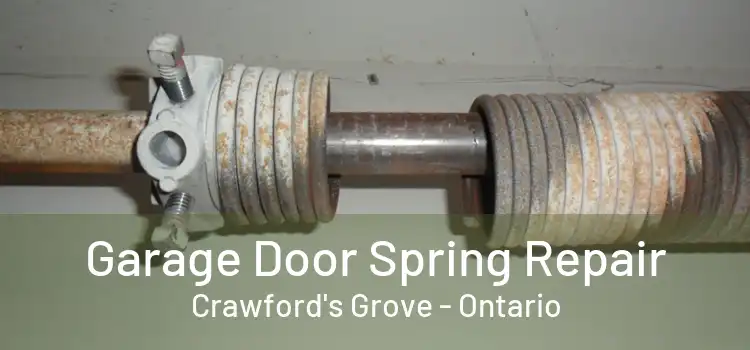 Garage Door Spring Repair Crawford's Grove - Ontario